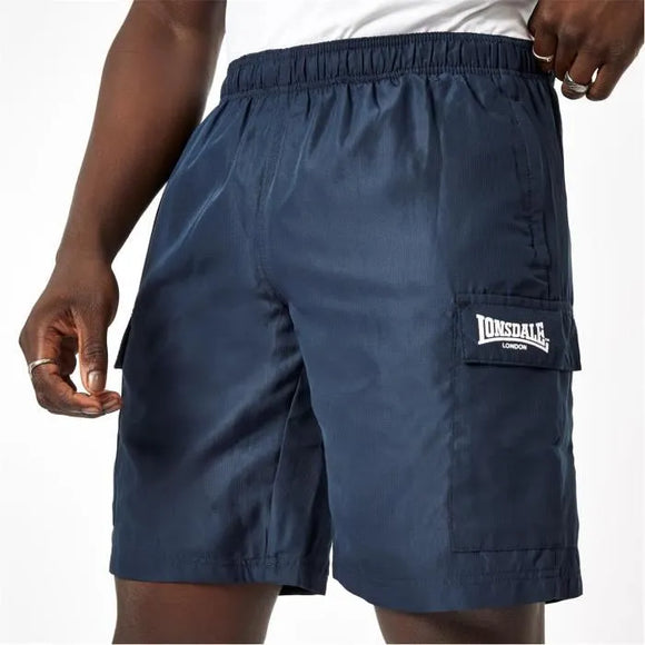 Lonsdale Short Cargo Hommes Bleu marine
