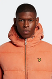 Lyle & Scott  WASHED WADDED JACKET VICTORY ORANGE