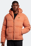 Lyle & Scott  WASHED WADDED JACKET VICTORY ORANGE