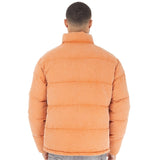 Lyle And Scott Vintage Mens Funnelled Puffer Jacket Victory Orange