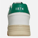 Lyle And Scott Vintage Mens Evanton III Cup Low Trainers White/Green