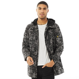 Lyle And Scott Vintage Mens Casuals Parka True Black Print