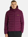 Lyle & Scott Lightweight Puffer Jacket Burgundy