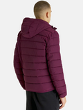 Lyle & Scott Lightweight Puffer Jacket Burgundy