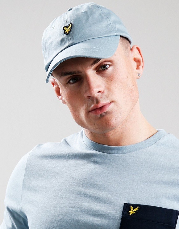 Lyle And Scott Vintage Mens Baseball Cap W825 Skipton Blue