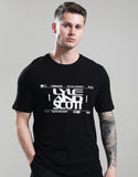 Lyle & Scott Formation Blur Graphic T-Shirt Jet Black