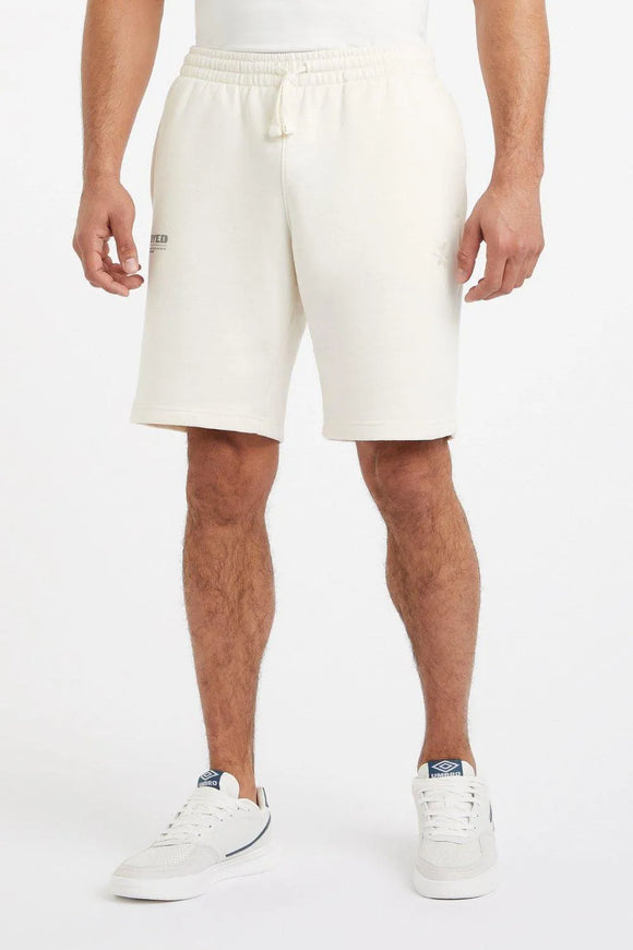 Lifestyle: Shorts Branco Unissex Undyed - Umbro