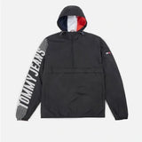 Vintage Tommy Hilfiger Jean Windbreaker 90s spell out Anorak Jacket