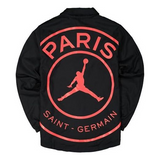 Jordan Air Jordan x Paris Saint-Germain Men's Casual Track Jacket in Black