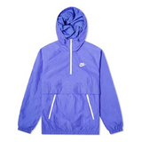 Nike Retro Woven Anorak Hooded Jacket For Men Blue
