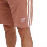 adidas Originals Mens Adicolor Classics 3-Stripes Sweat Shorts in Brown