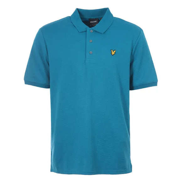 Lyle And Scott Mens Washed Pique Polo