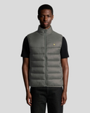 Lyle & Scott Men's Puffer Gilet in Olive