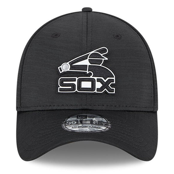 Men's Chicago White Sox New Era Black 2023 Clubhouse 39THIRTY