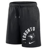 Toronto Blue Jays Nike Black Arched Kicker Fleece Shorts