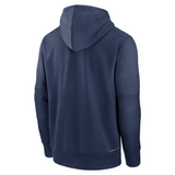 Men's Nike Atlanta Braves Authentic Collection Performance Hoodie, Navy Blue