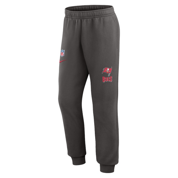 Men's Tampa Bay Buccaneers Nike Pewter 2023 Sideline Club Jogger Pants