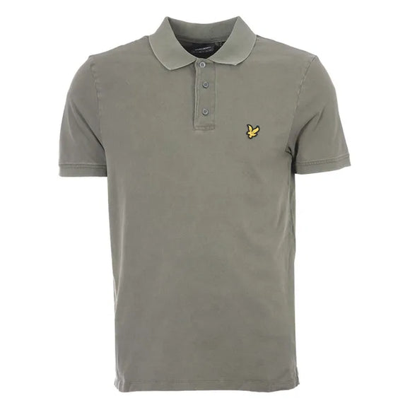 Lyle And Scott Mens Washed Pique Polo