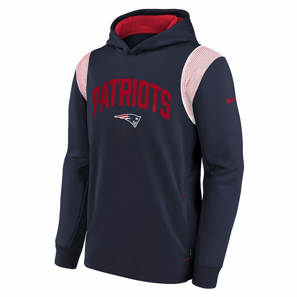 New England Patriots Nike Therma Sideline Hoodie - Youth
