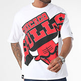 New Era New Era Chicago Bulls White Oversized T-Shirt