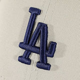 LA Dodgers MLB Colour Block Cream 9FORTY Adjustable Cap