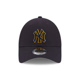 New York Yankees Team Outline Navy 9FORTY Adjustable Cap