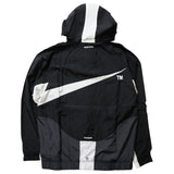 Nike Swoosh Woven Lined Jacket 'Black/White