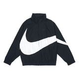 Nike swoosh Black and White Windbreaker Jacket