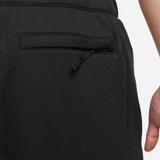 Nike Air Brushed-Back Fleece Joggers - Black