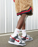 Nike Dunk High Hoops Grey/Red