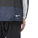 Nike Hooded Woven Jacket (Black / Navy)