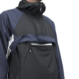 Nike Hooded Woven Jacket (Black / Navy)