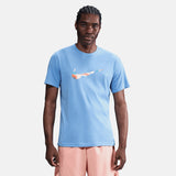 Nike Men's Dri-FIT Fitness T-Shirt - University Blue