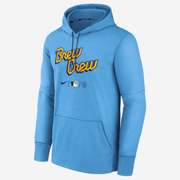 Nike MLB Milwaukee Brewers City Connect Therma Hoodie