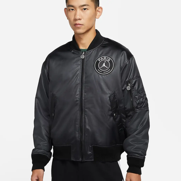 Nike Paris Saint-Germain MA-1 Jacket - Black