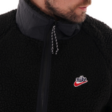 Nike Sherpa Fleece Jacket Full-Zip - Black