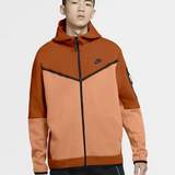 Nike Sportswear Tech Fleece Full-Zip Hoodie - Campfire Orange