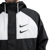 Nike Swoosh HD Woven Jacket (Black / White)