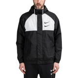 Nike Swoosh HD Woven Jacket (Black / White)