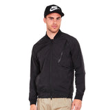 Nike tech Black Hypermesh Varsity Jacket