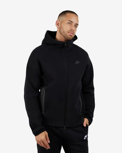 Nike Sportswear Tech Fleece Windrunner Full-Zip Hoodie Black
