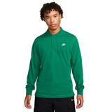 Nike Club Mesh Long Sleeve Polo