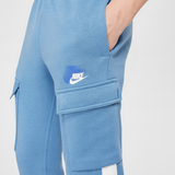 Nike Graphic Logo Kids' Track Pants Blue