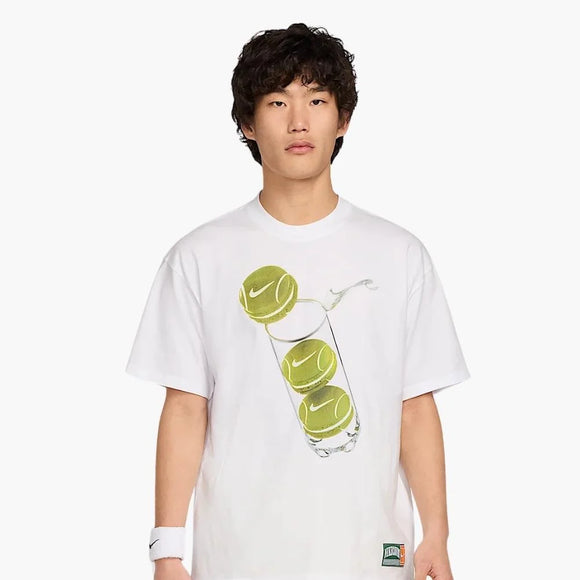 Nike Court M90 Men's Tennis T-Shirt - White