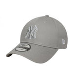 New York Yankees MLB Outline Grey 9FORTY Adjustable Cap