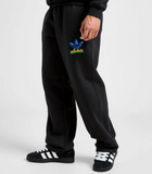 Black adidas Originals Airbrush Open Hem tracksuit