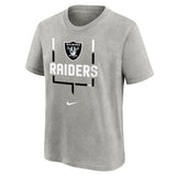 Las Vegas Raiders Nike Goal Post Short Sleeve T Shirt