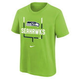 Seattle Seahawks Nike Goal Post Short Sleeve T Shirt