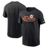 Miami Dolphins Nike Local Essential Cotton T-Shirt - Mens