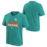 Miami Dolphins Nike Local T Shirt - Green - Youth